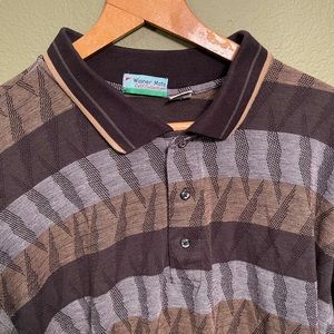 Vintage 1990s Men's XL Winner Mate Golf Polo